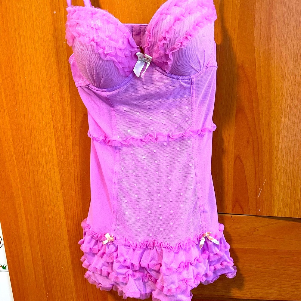 Pink babydoll
